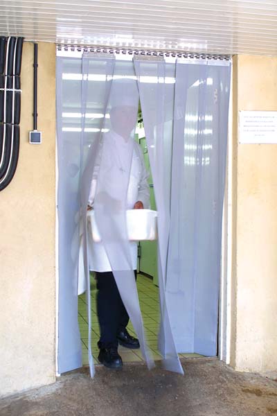 Insect Panel Curtain - Made to Measure (Commercial)