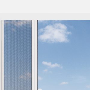 Pleated Door Screen - DIY Kit